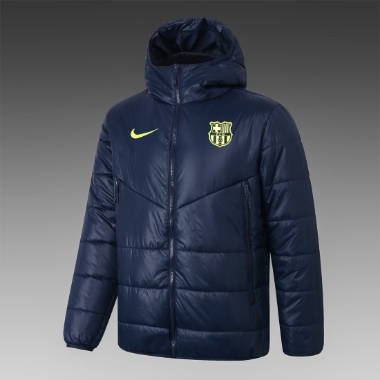 FC Barcelona Azul Escuro Casaco Windrunner